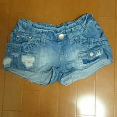 BACKS☆デニムショーパンのサムネイル