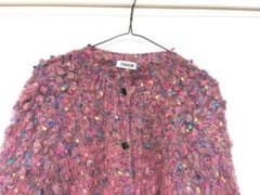 レトロ古着　モヘアニットカーディガン　80s 90s vintageのサムネイル