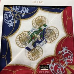 セリーヌ　ハンカチ　未使用　2枚セット　箱付きのサムネイル