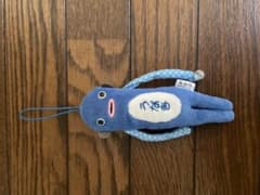 モケケ ぬいぐるみストラップ 青のサムネイル