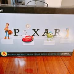 一番くじPIXARキャラクター＆ロゴフィギュアセットのサムネイル