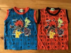 ポケモンタンクトップ赤&青2枚セットのサムネイル