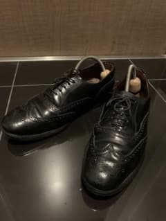 【ビンテージ】 80s GRENSON ドレスシューズ ウイングチップのサムネイル