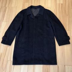 美品☆日本製 キンロックアンダーソン ステンカラーコートカシミヤ100