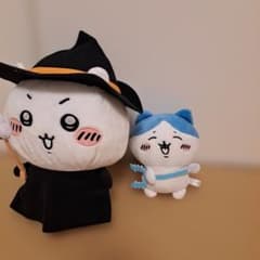 치이카와 벌레 봉제인형 2점 세트 마녀