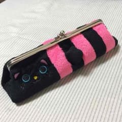 黒猫 ペンケース メガネケースのサムネイル