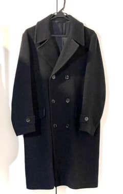 ワコマリア　17AW ダブルブレスレトウールコートのサムネイル