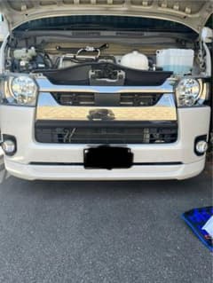 ハイエースナロー純正バンパー　6型　スポイラーセット