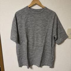 nano universe グレー クルーネック Tシャツのサムネイル