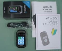 GARMIN ガーミン etrex 30x 日本語メニュー  地図３種類付きのサムネイル