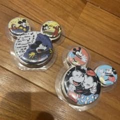 ディズニー ミッキーマウス 缶バッジ セット - メルカリ