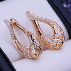 X58 ピアス レディース k18 ゴールド S925 ハワイアンジュエリー