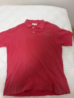 LACOSTE Classic Fit ポロシャツ ピンク FR4 US M - メルカリ