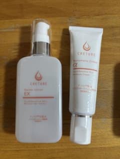 CRETURE ジュレローション EX & ナノメイリアクリーム α - メルカリ