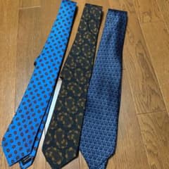 綺麗めペイズリーネクタイ　セットのサムネイル