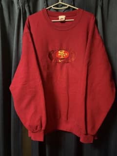 希少)90sNIKE サンフランシスコ49ers スウェット - メルカリ