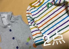 Tシャツ　ベスト　2点セット　はらぺこあおむしのサムネイル