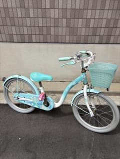 直接のお引取り希望】子供用自転車 ディズニー アリエル 18インチ