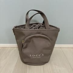 TOCCA COLLINA BUCKETBAG グレージュ - メルカリ