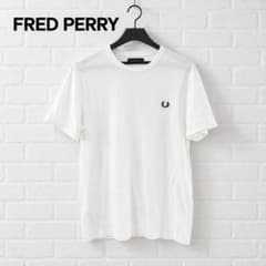 美品】FRED PERRY フレッドペリー 月桂樹ロゴ 半袖Tシャツ M 白 - メルカリ