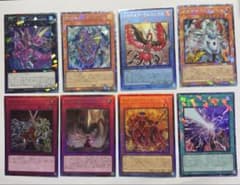 遊戯王OCG カード8枚セット シークレットレアのサムネイル
