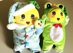 [역 있음] 후나시-봉제인형 FUNACOLLE 파자마·개구리 2개 세트