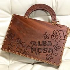 ♡極美品♡レア♡ALBAROSA シェル　カゴバック　アルバローザ Faites vos achats sur Mercari depuis le Japon ! | Buyee