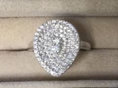 としちゃん様 ご購入品　K18WG✖︎ダイヤモンド0.50ct   リングのサムネイル