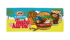 ヤクルトスワローズ A&W コラボ フェイスタオル 2026 春 沖縄 キャンプ