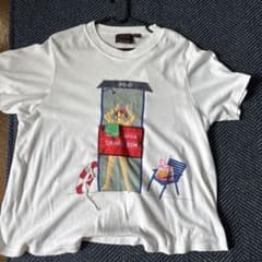 PLANET HOLLYWOOD シャワー室 グラフィック Tシャツ ホワイトのサムネイル