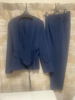 RUFF BOUTIQUE ネイビー パンツスーツのサムネイル