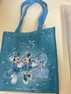 東京ディズニーシー 25周年 トートバッグ - メルカリ