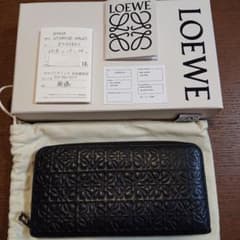 ロエベLOEWE ブラック 長財布のサムネイル