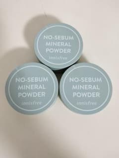 innisfree NO-SEBUM MINERAL POWDER 3個セットのサムネイル