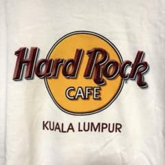 美品、未使用　Hard Rock CAFE クアラルンプール Tシャツ ホワイトのサムネイル