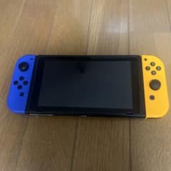 Nintendo Switch 青/黄色 本体 ドック付き - メルカリ