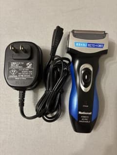 【ジャンク】National 電気シェーバー ES6013本体/純正ACアダプタのサムネイル