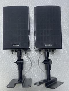 DENON SC-A17 スピーカー ペア 壁掛け金具付 ブラック 動作品 - メルカリ