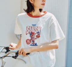 Niko and…STRANGER THINGS 콜라보 scoop 링거 T셔츠