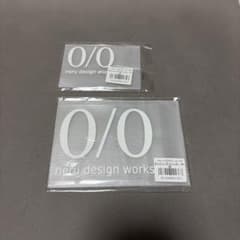 neru design works 0/0 ステッカー 2枚セット