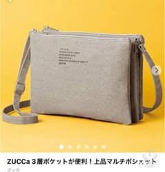 ✨ZUCCa 付録バッグ✨のサムネイル