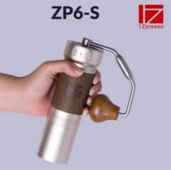 1Zpresso ZP6 スペシャル シルバー 手挽きコーヒーミル グラインダー 