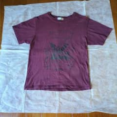 Thumbnail of VACHE Tシャツ ボルドー Lサイズ プリント