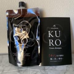 バランスローズKURO Cream Shampoo ダークブラウン400g - メルカリ