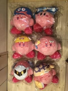 【まあさま専用】星のカービィ　ぬいぐるみ6体セット＋クッション1つのサムネイル