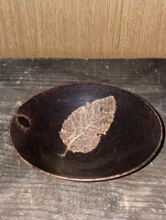 Qucollectさん専用　吉州窯 木葉天目茶碗 黒釉 中国古陶磁 茶道具時代物 Qucollectさん専用 吉州窯 木葉天目茶碗 黒釉 中国古陶磁 茶道具時代物