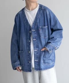 タグ付き リーバイス UNION ENGINEERカーディガン インディゴブルー