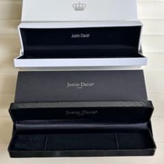 Justin Davis 空箱のみ ネックレスケース 2個セット アクセサリー入