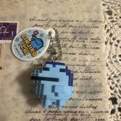 たまごっち　ドットフィギュアチャーム　ブロック　キーホルダー　ぎんじろっちのサムネイル