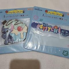 이치 반 쿠지 스티치 고무 잡화 2 점 세트